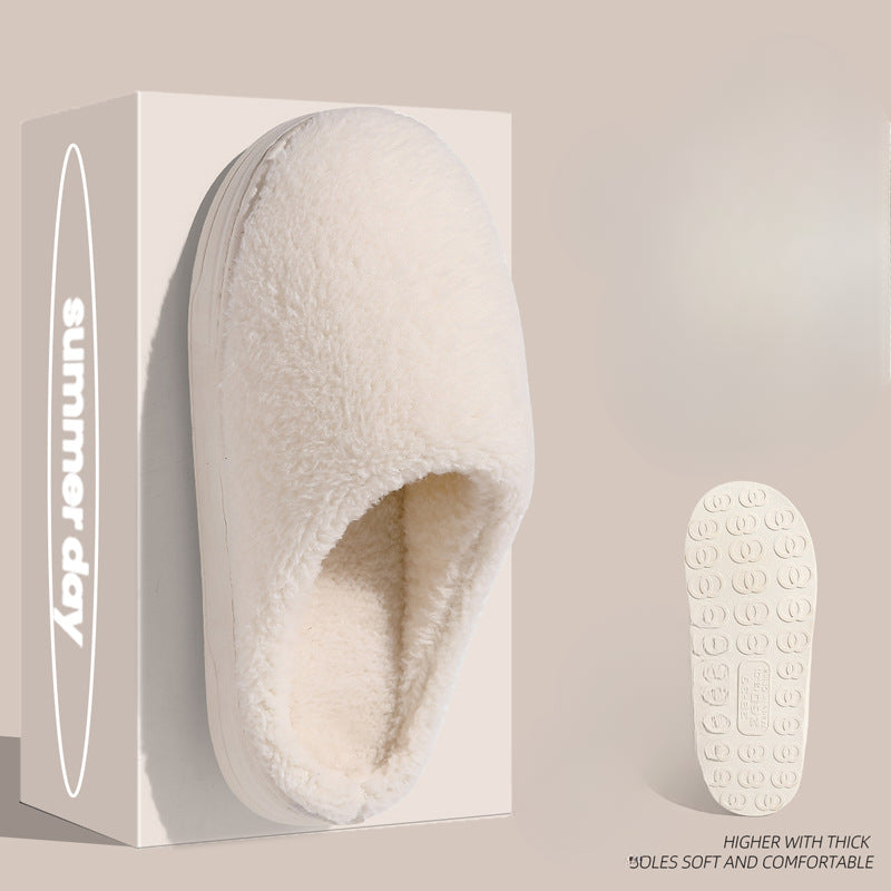 Wholesale Winter Indoor Home Bedroom Plush Warm Slippers