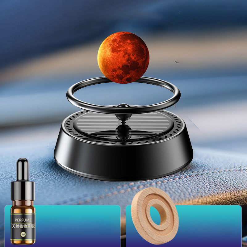Wholesale Solar Car Levitating Planet Eau Diffuser Alloy ornaments
