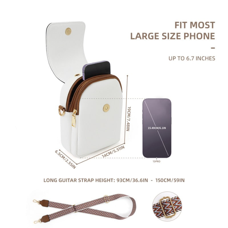 Wholesale PU Multifunctional Adjustable Shoulder Strap Mini Shoulder Bags