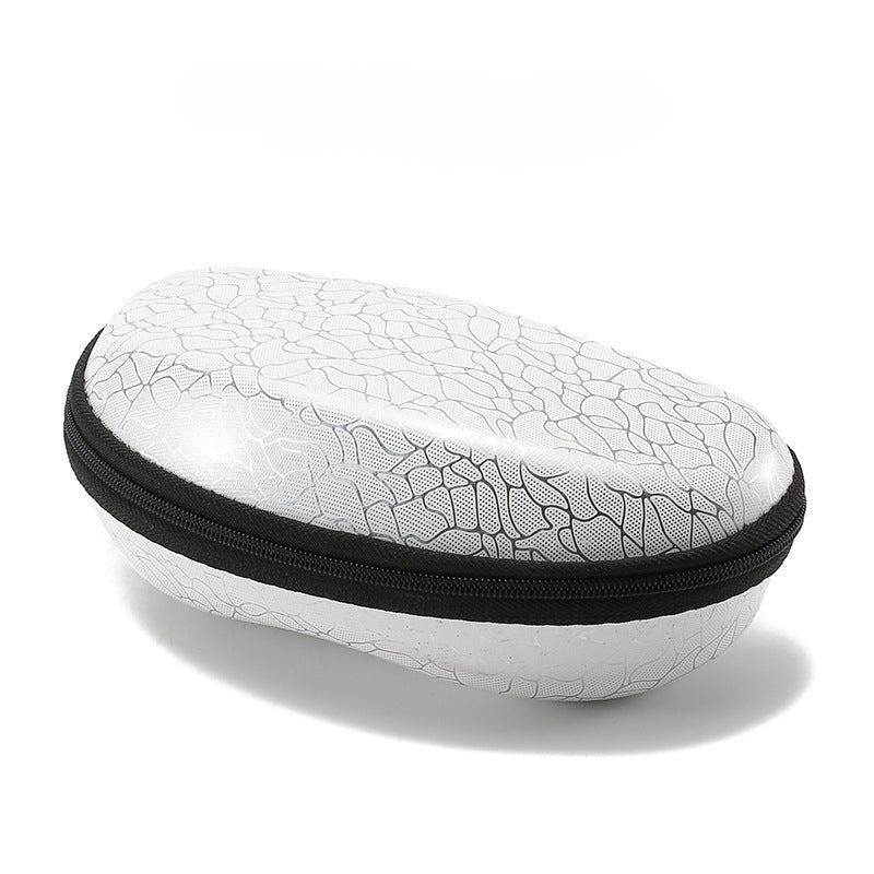 Caja de cuero de gafas de sol de nuevo estilo al por mayor