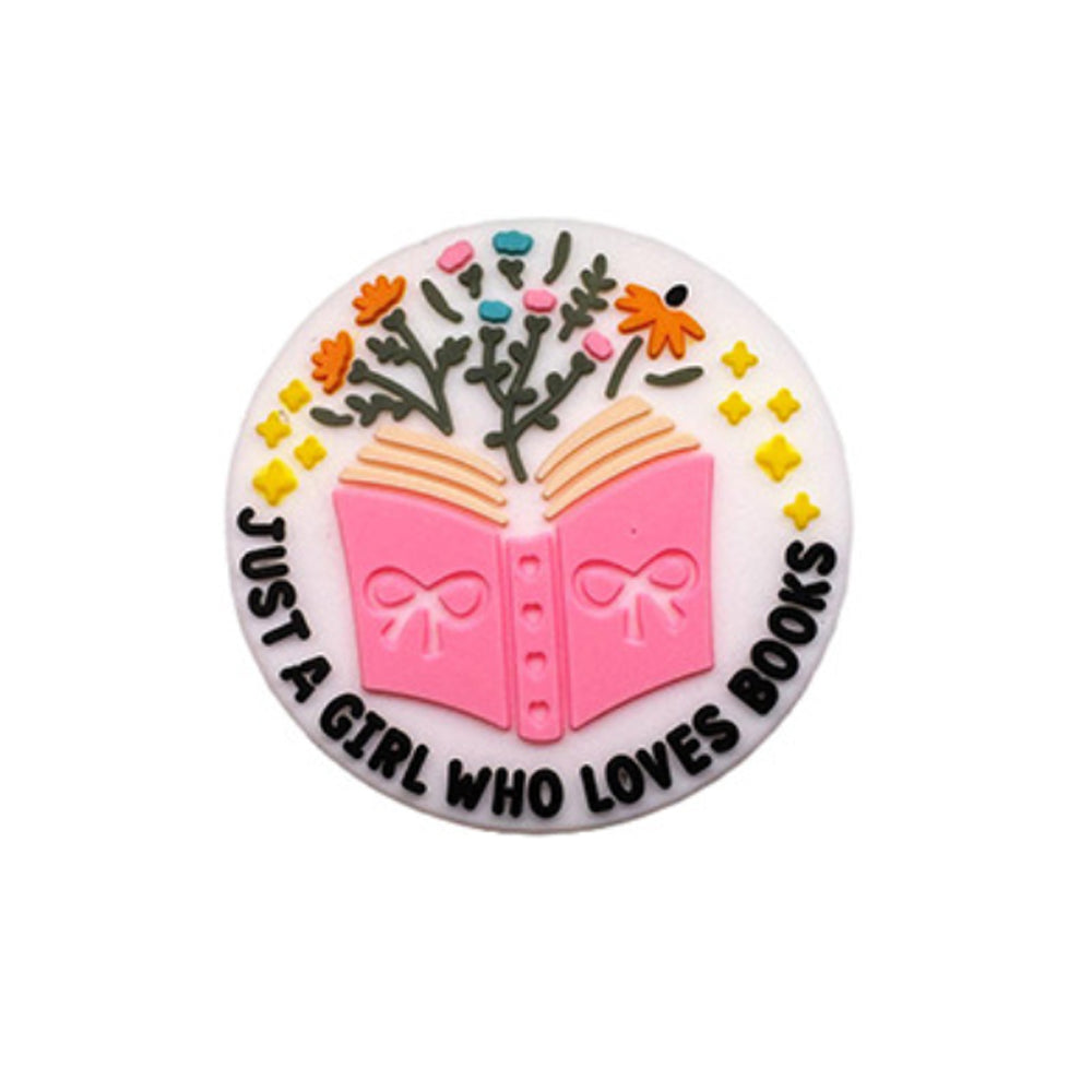 Wholesale 10pcs Colorful Creative Letter Graffiti Butterfly Books Beads