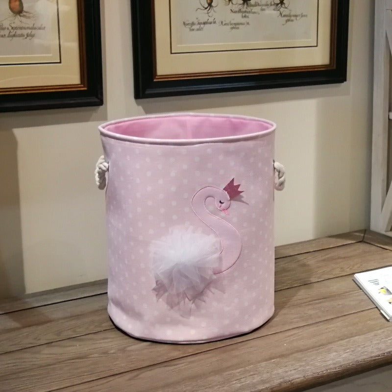 Wholesale Canvas Cartoon Pattern Clothing Storage Box