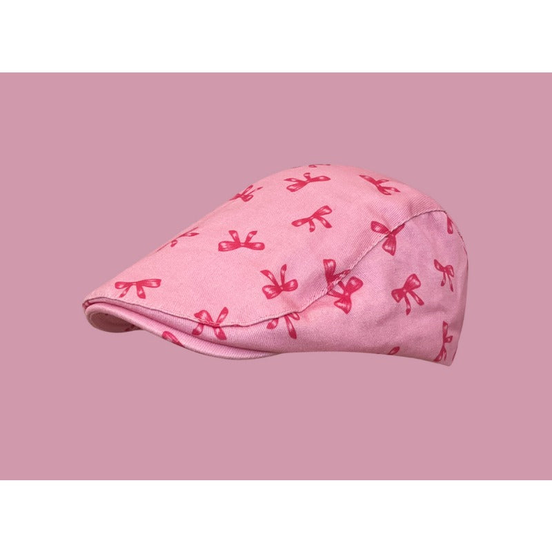 Wholesale Hot Girl Pink American Retro Cowboy Forward Cap Beret Peaked Cap