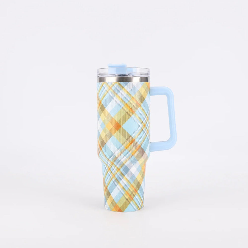 Wholesale Tumbler 40oz Printed Handle 1200ml Thickened Insulation Ice Cup