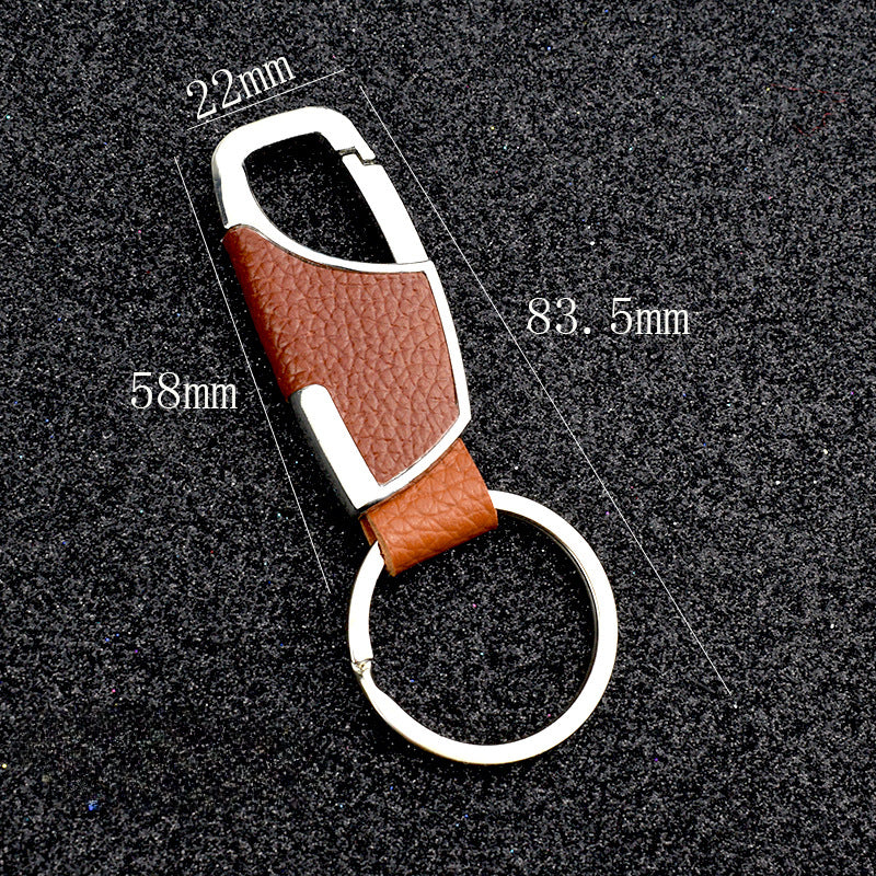Wholesale Leather Zinc Alloy Keychains