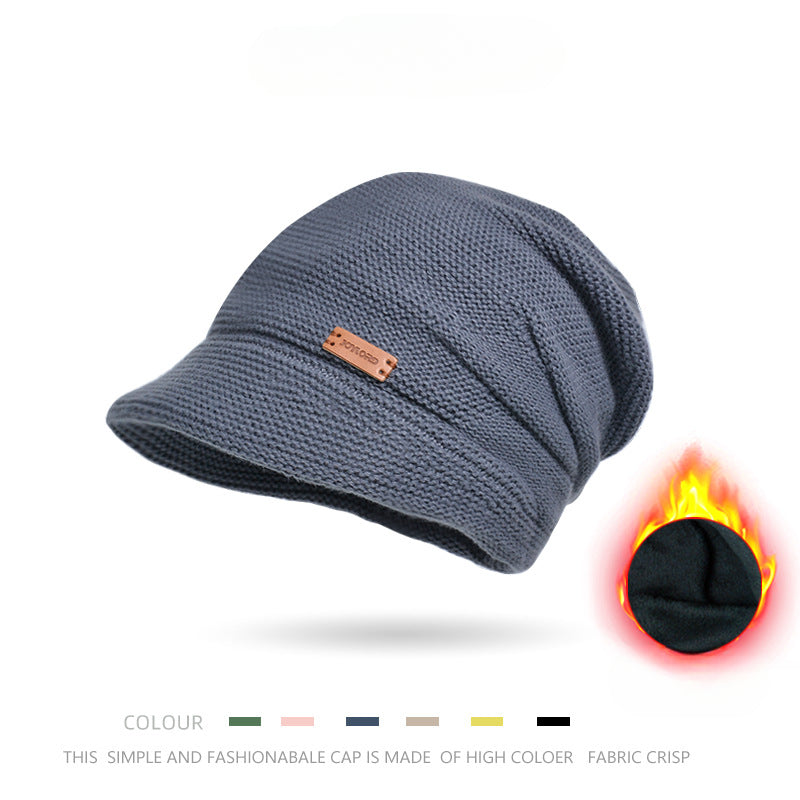 Wholesale Acrylic Thermal Covers, Wide Brimmed Winter Plush Woolen Hats