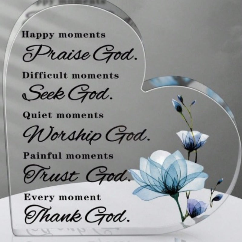 Wholesale of Transparent and Caring Acrylic Ornaments for Mother's Day