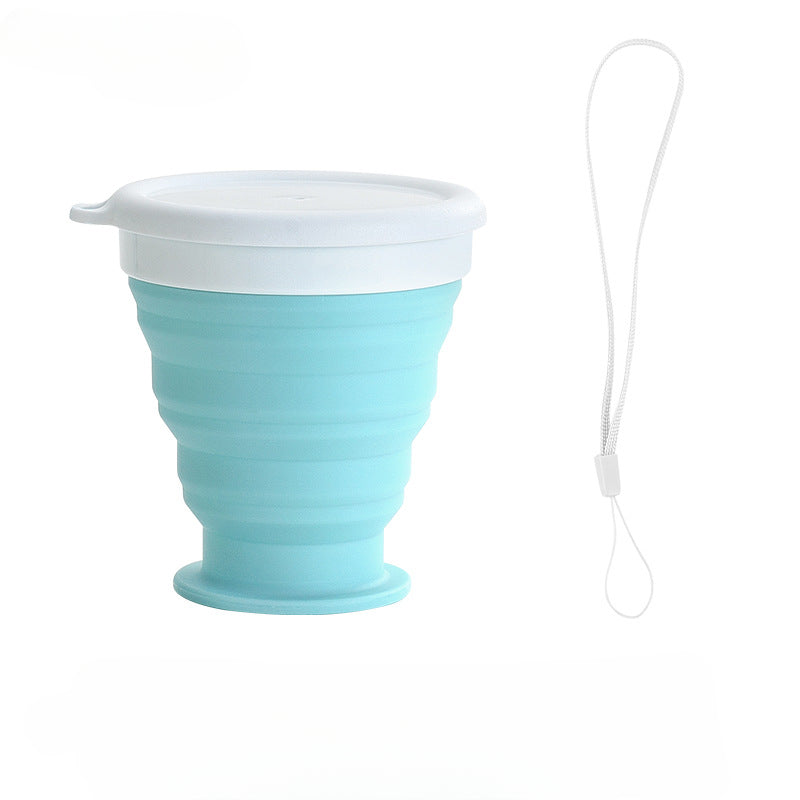 Wholesale New Silicone Folding Cup Set Water Cup