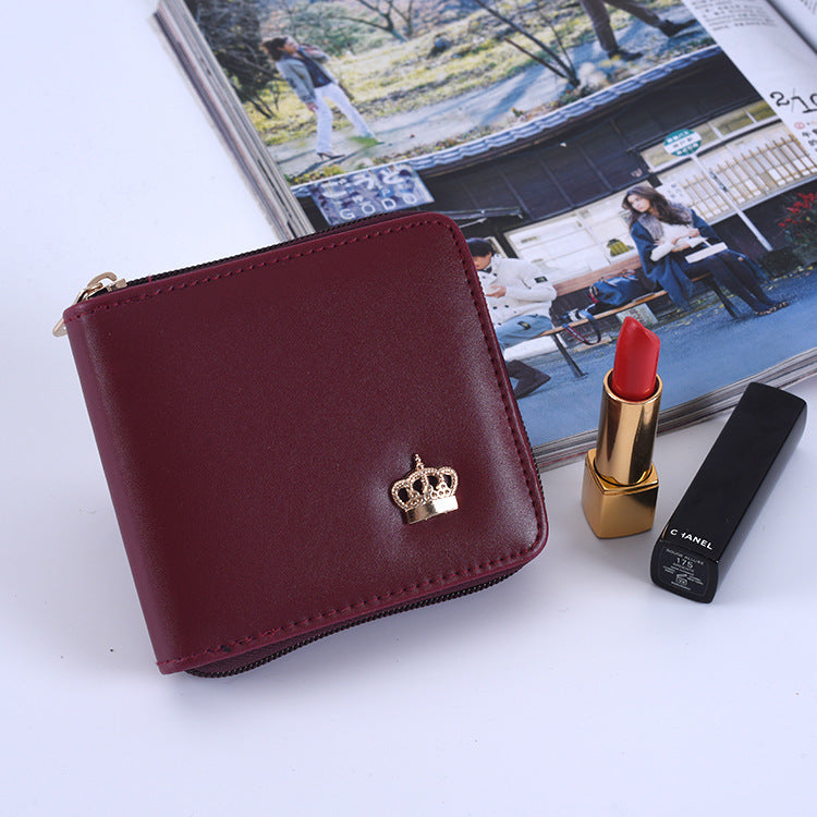Wholesale Fashion Short Crown Wallet