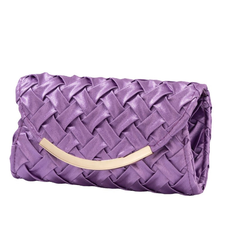 Wholesale Champagne Color Versatile Exquisite Folding Handbag