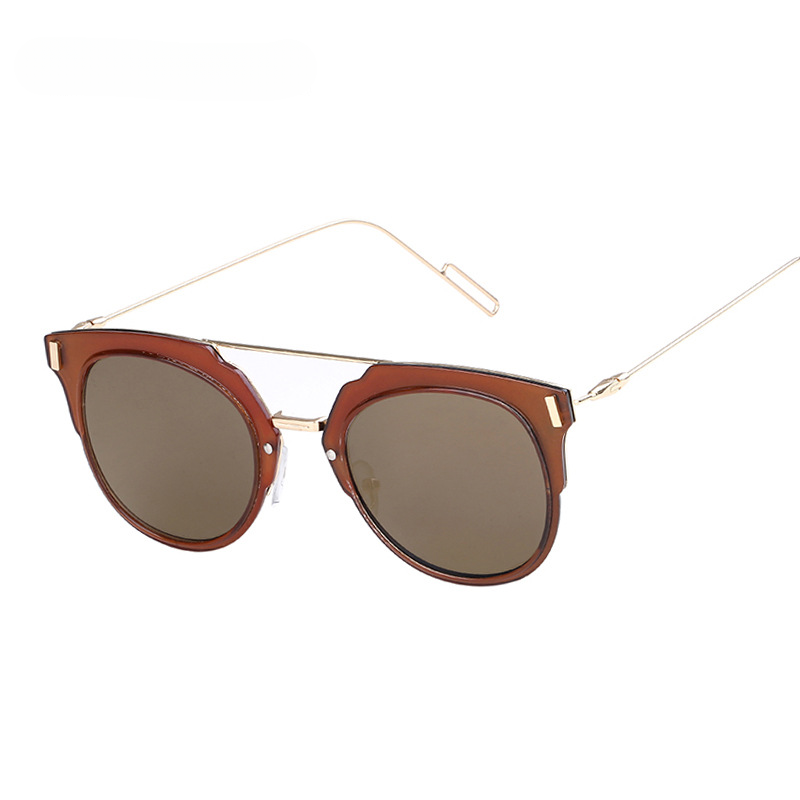 Gafas de sol punk de metal de metal al por mayor