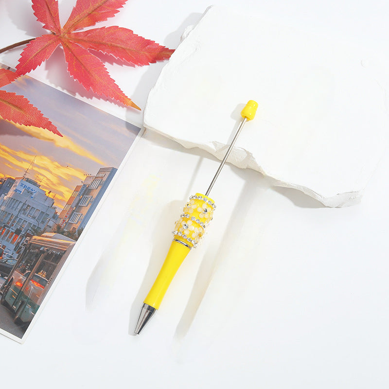 Wholesale Beadable Pens Heavy Industry Cherry Blossom Diamond Beaded Pens