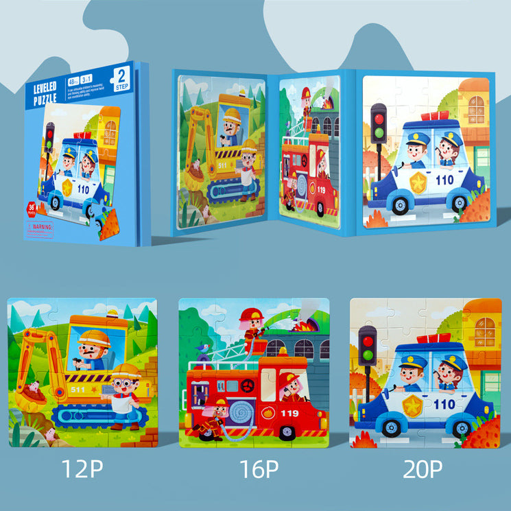 Wholesale of Wooden Puzzle Pieces, Advanced Puzzle Pieces, Magnetic Animal Transportation