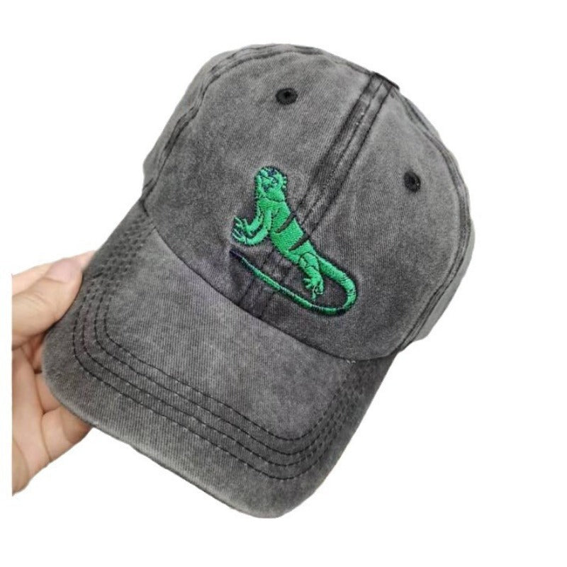 Wholesale Embroidered Washed Distressed Soft Top Baseball Cap