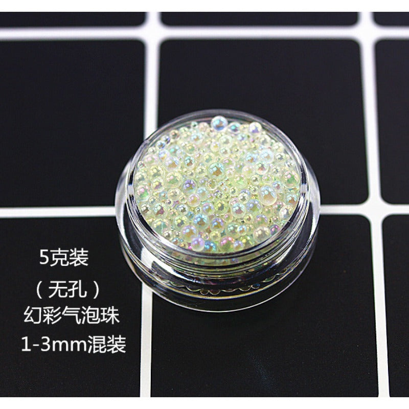 Wholesale DIY Colorful Beads Bubble Bead Encapsulation Simulation Bubble UV Resin Glue Crystal Drop Glue