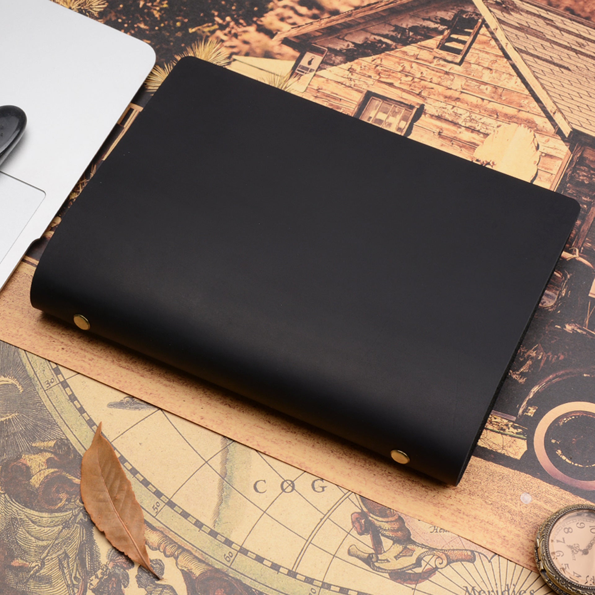 Wholesale Genuine Cowhide A5 Notebook