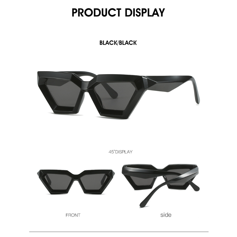 Wholesale Personality Irregular PC Sunglasses