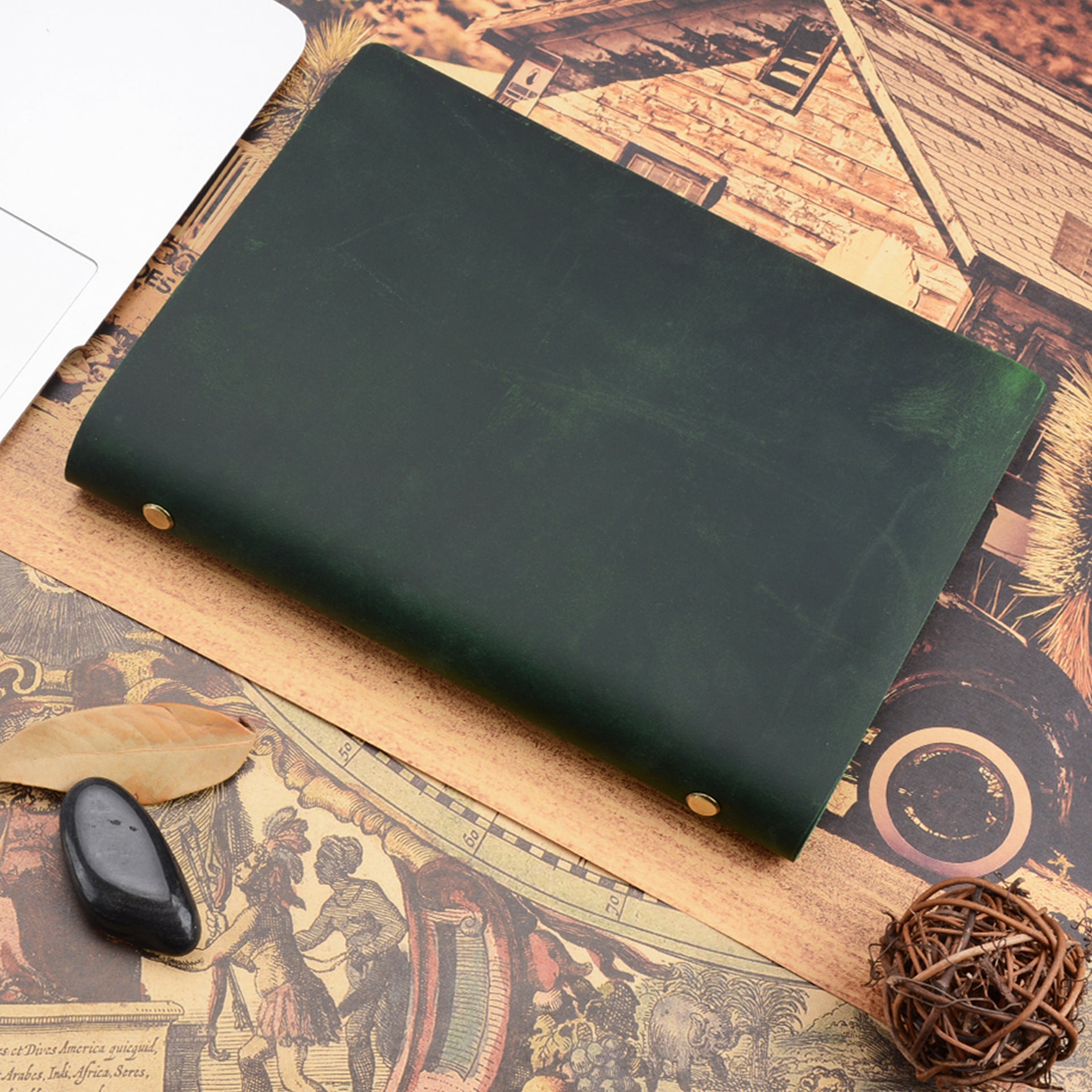 Wholesale Genuine Cowhide A5 Notebook