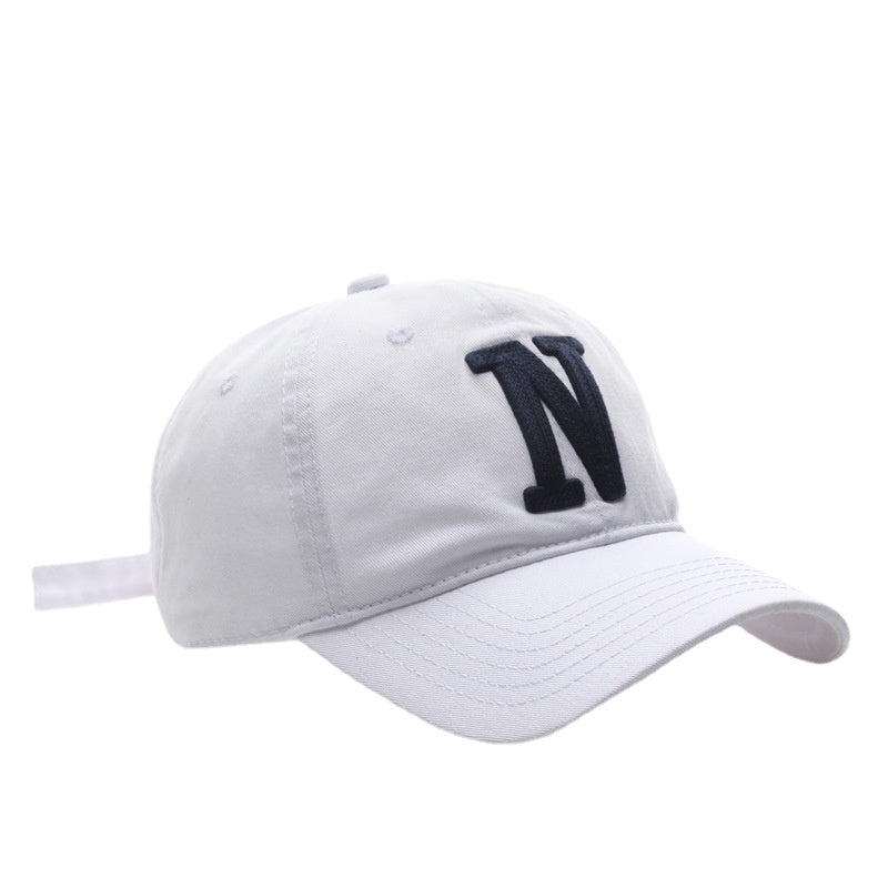 Capilla de béisbol de bordado de letra de algodón al por mayor