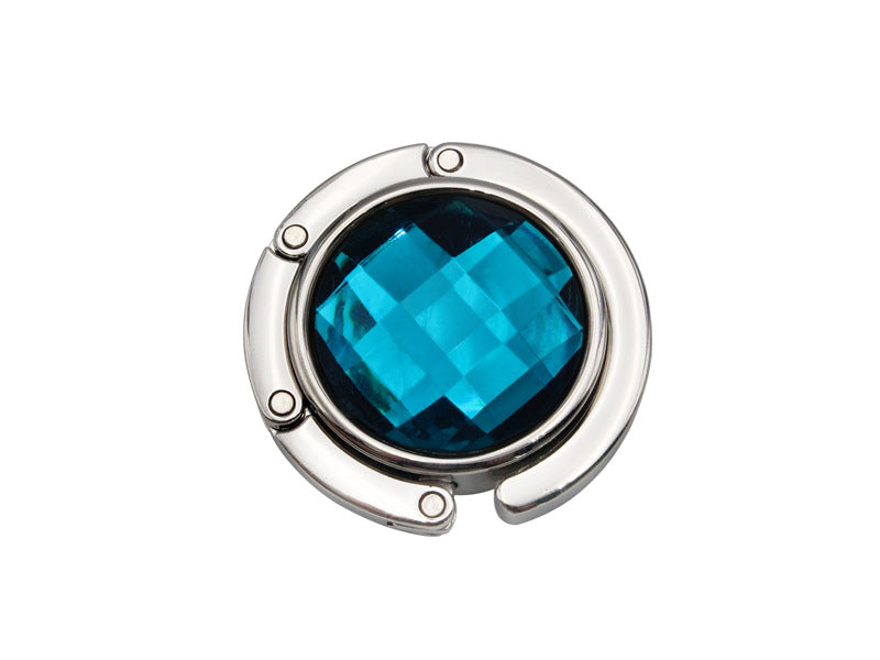 Wholesale Round Acrylic Hook Student Table Hook Crystal Bag Hanger