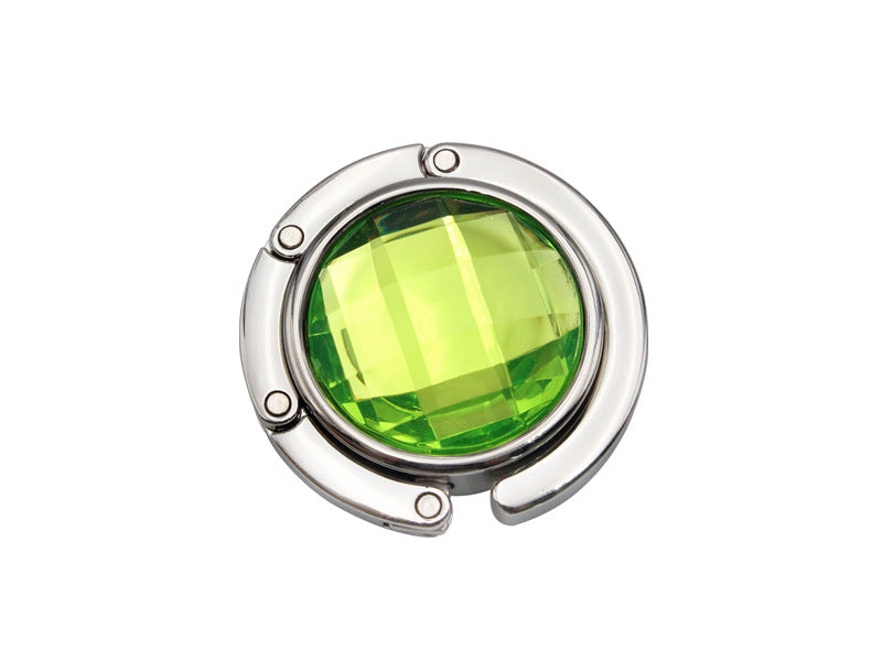 Wholesale Round Acrylic Hook Student Table Hook Crystal Bag Hanger