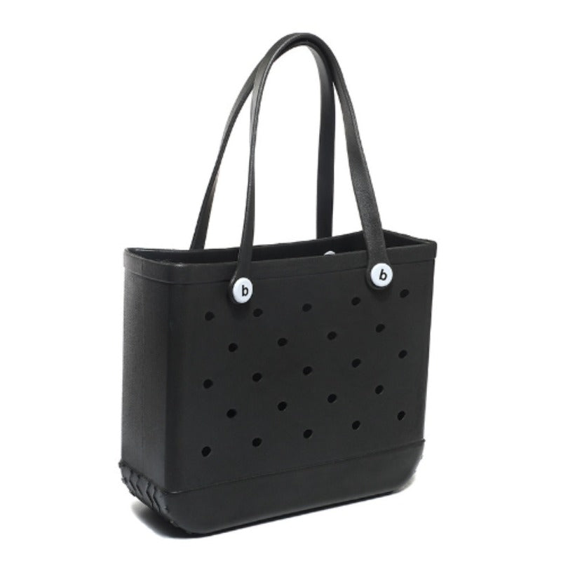 Wholesale Silicone Hollow Hole Handbag Beach Vacation Tote Bag