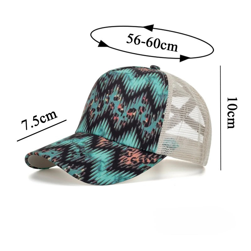 Wholesale Polyester Aztec Wave Stripe Baseball Cap