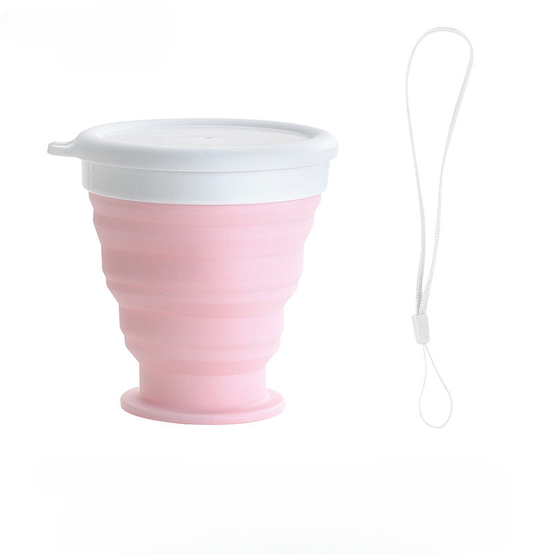 Wholesale New Silicone Folding Cup Set Water Cup