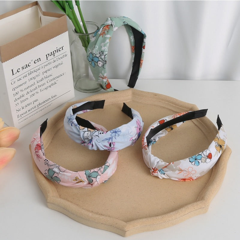 Wholesale Sweet Floral Fabric Headbands