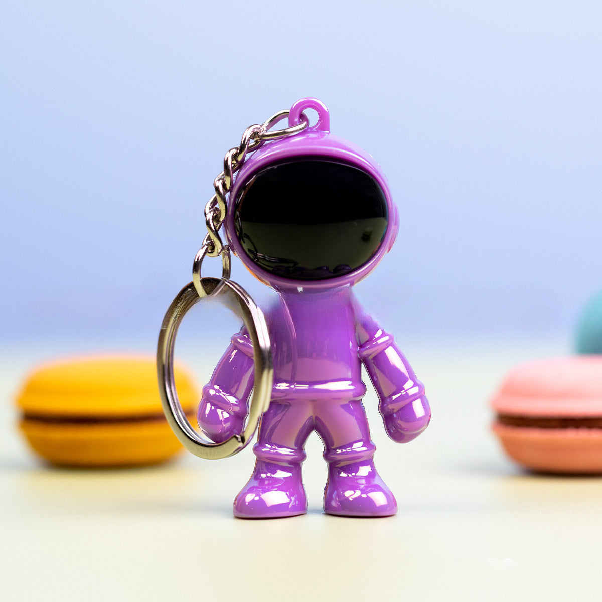 Wholesale 3D Astronaut Astronaut Robot ABS Keychain