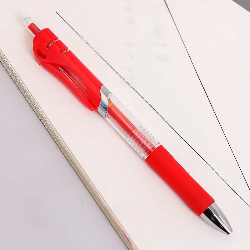 Wholesale Plastic Simple Press Type Gel Pen