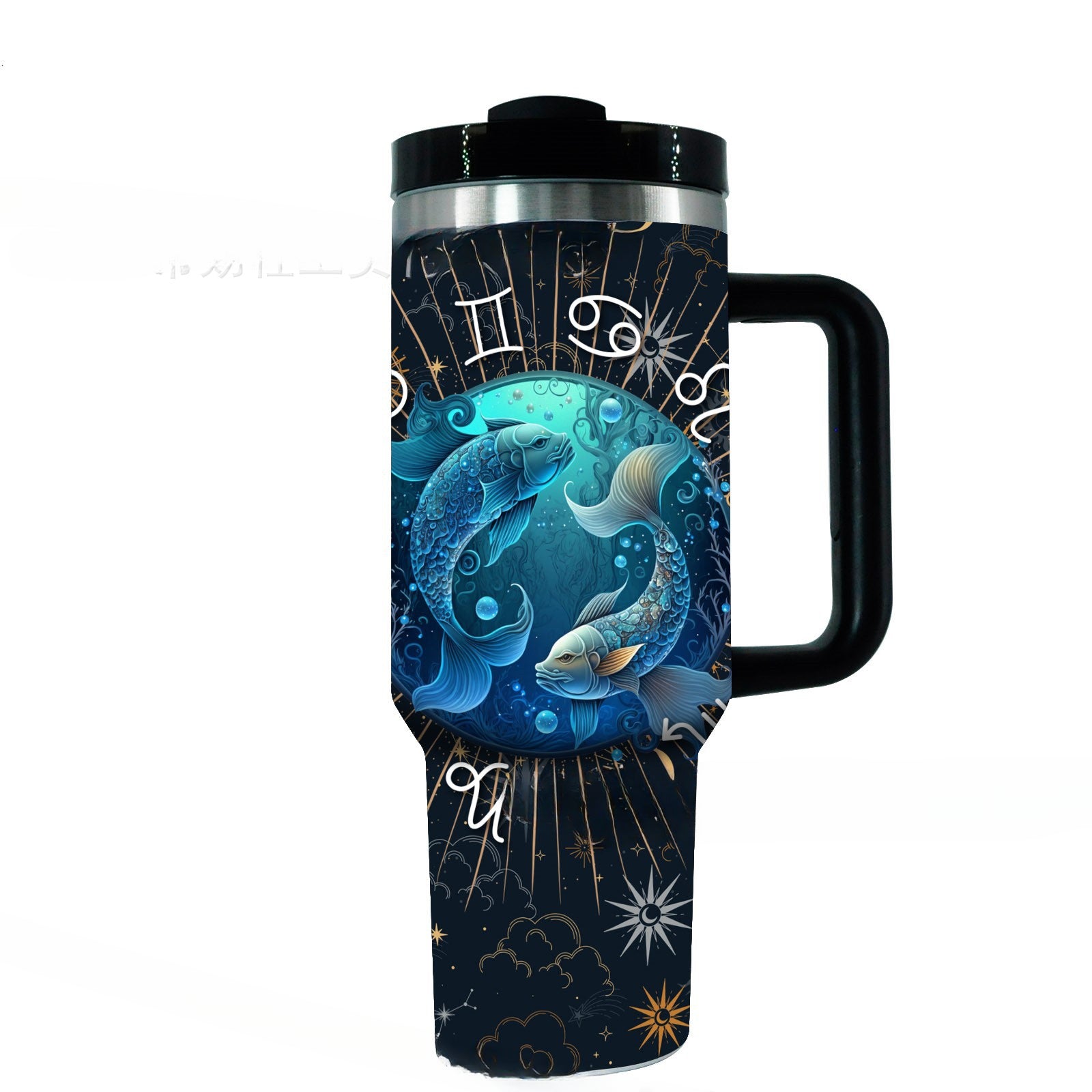 Wholesale Car Cup 12 Constellations Creative Series Portable Large Capacity Ice Cup