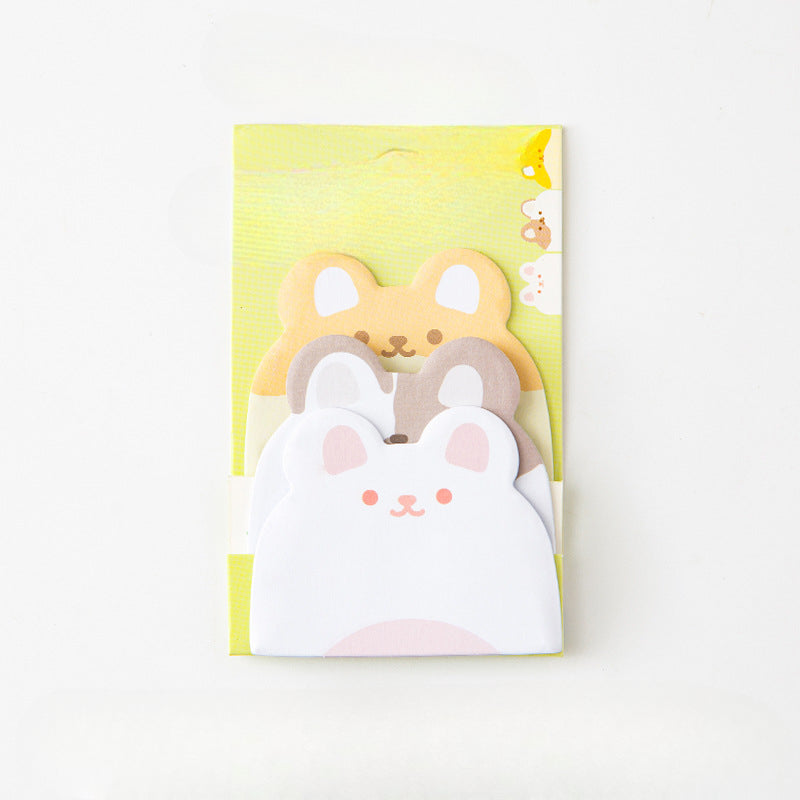 Wholesale Animal Variant Self Adhesive Sticky Notes