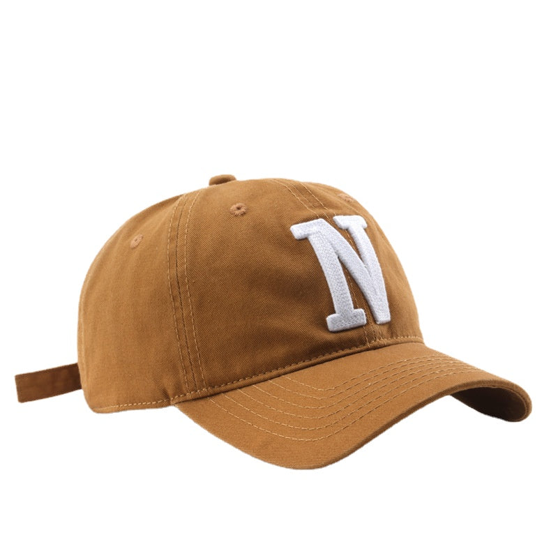 Capilla de béisbol de bordado de letra de algodón al por mayor