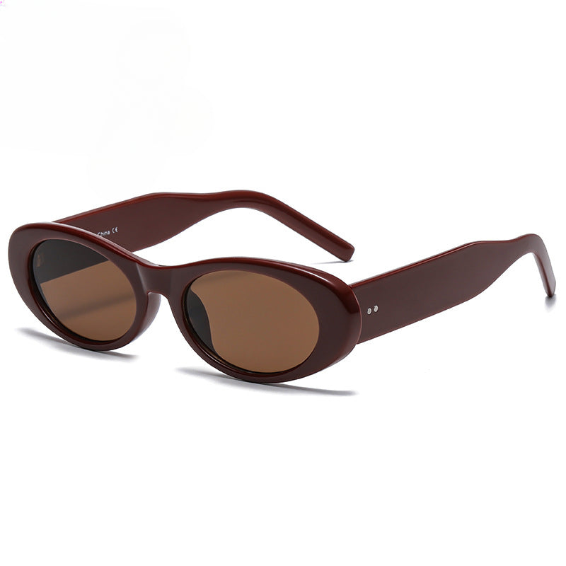 Wholesale Oval Frame Small Frame Sunglasses