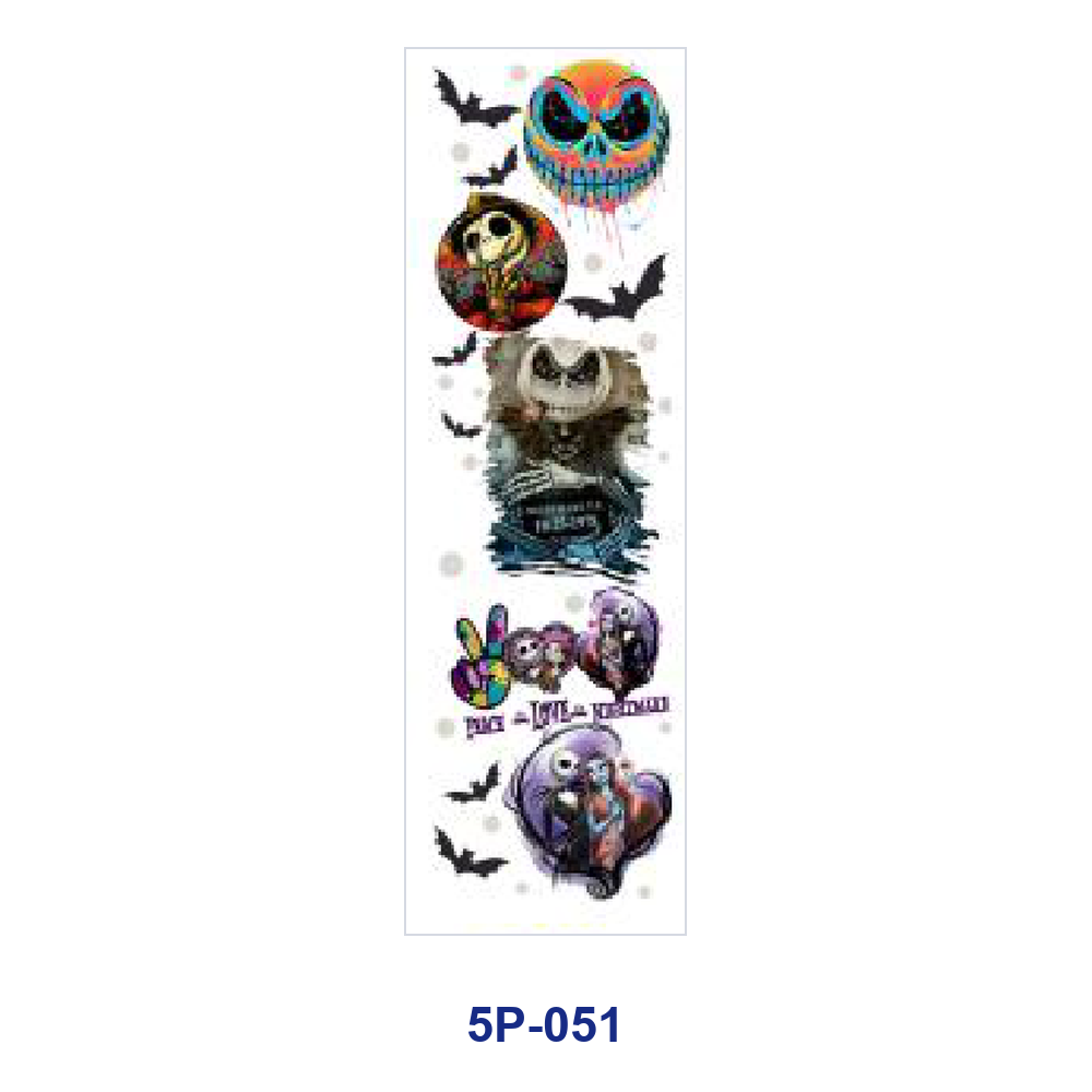 Wholesale 2/ 8/ 16pcs  Christmas Skull Festive Quote &  Beauty Text Print Pen and Bookmark Stickers UV DTF Wraps OLY Exclusive