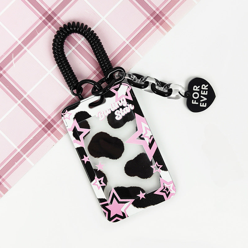 Wholesale Pull-out Card Holder Acrylic Embossed Protective Cover