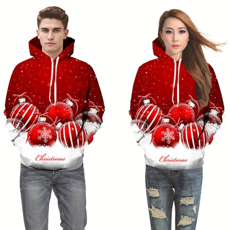 Wholesale Christmas Printed Crew Neck Sweatshirt