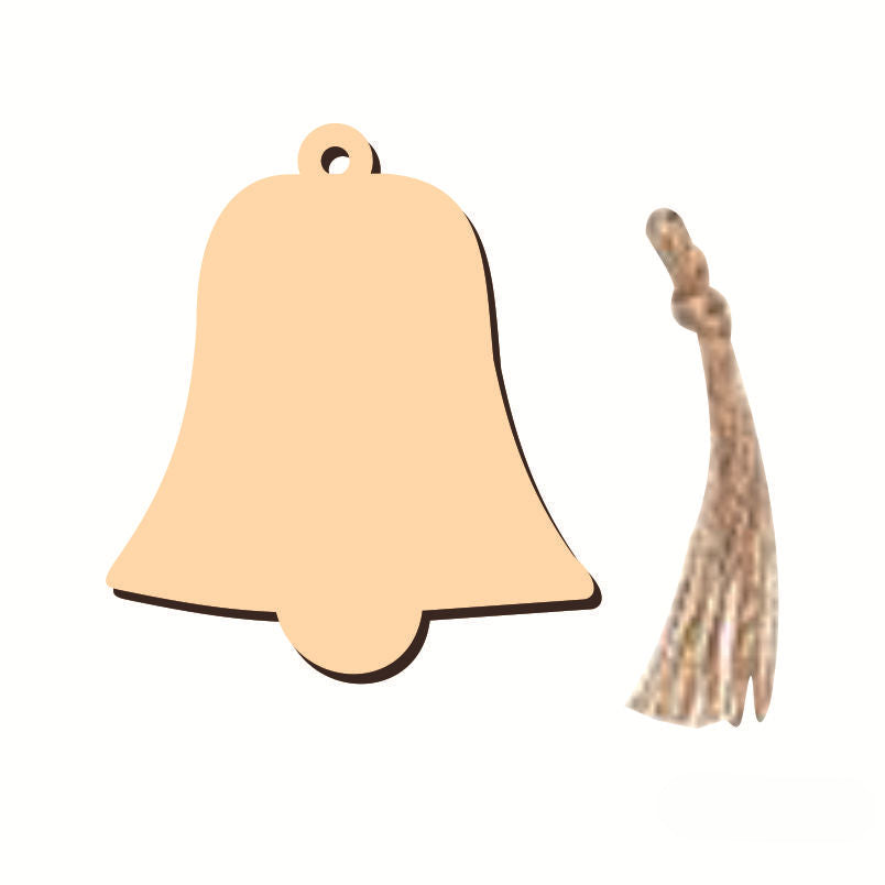 Wholesale Creative Christmas Wood Chip Pendants