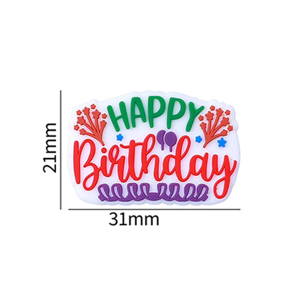 Wholesale 20pcs 3D Cartoon Bowknot Ball Pattern Silicone Beads