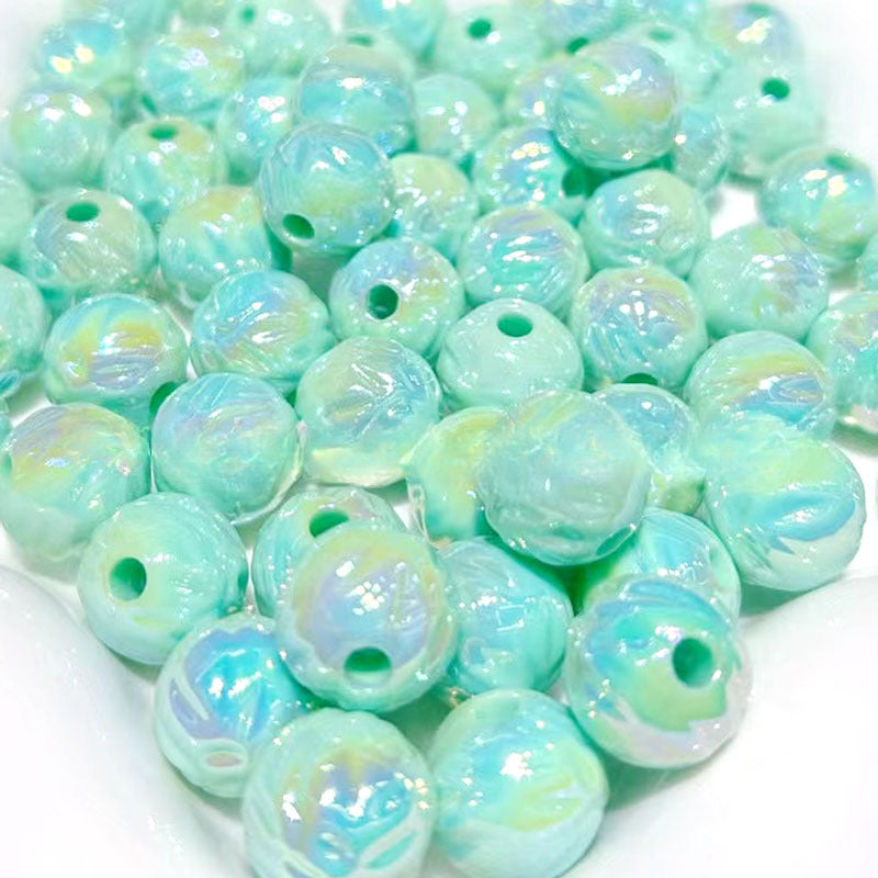 Wholesale 200PCS Baroque Popcorn Acrylic Beads
