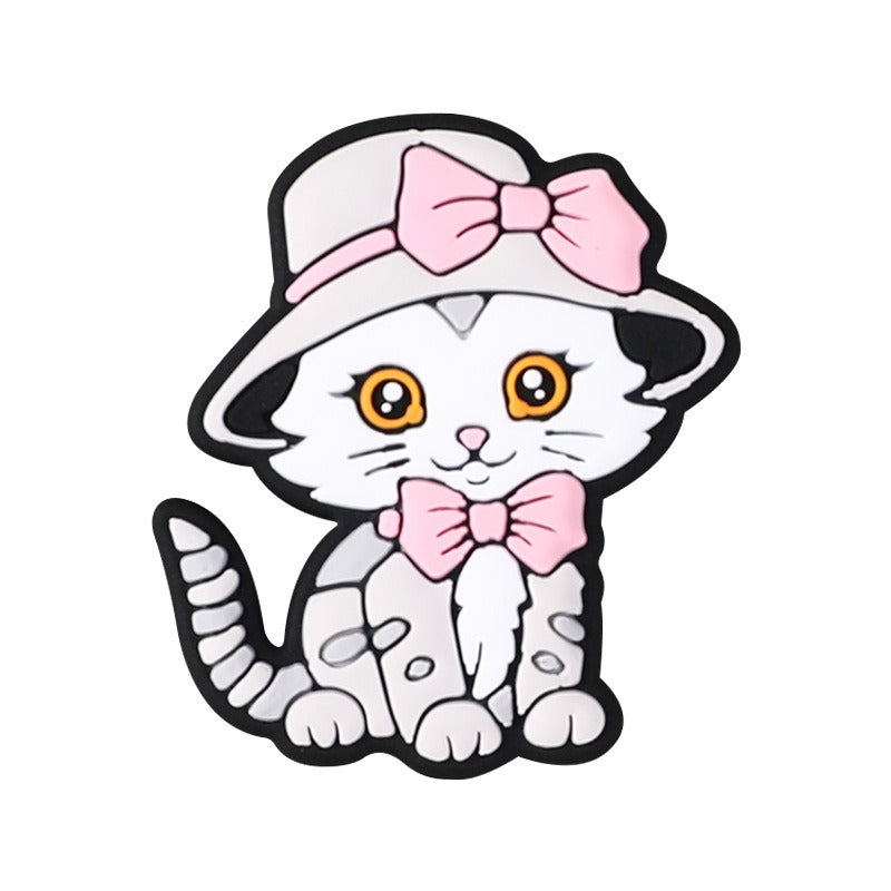 Wholesale 20pcs Kitten Baby Cartoon Pacifier Anti-chain DIY Beading