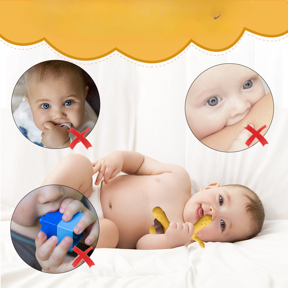 Wholesale Silicone Lion Bee Chuan Zhuan Le Baby Teething Glue