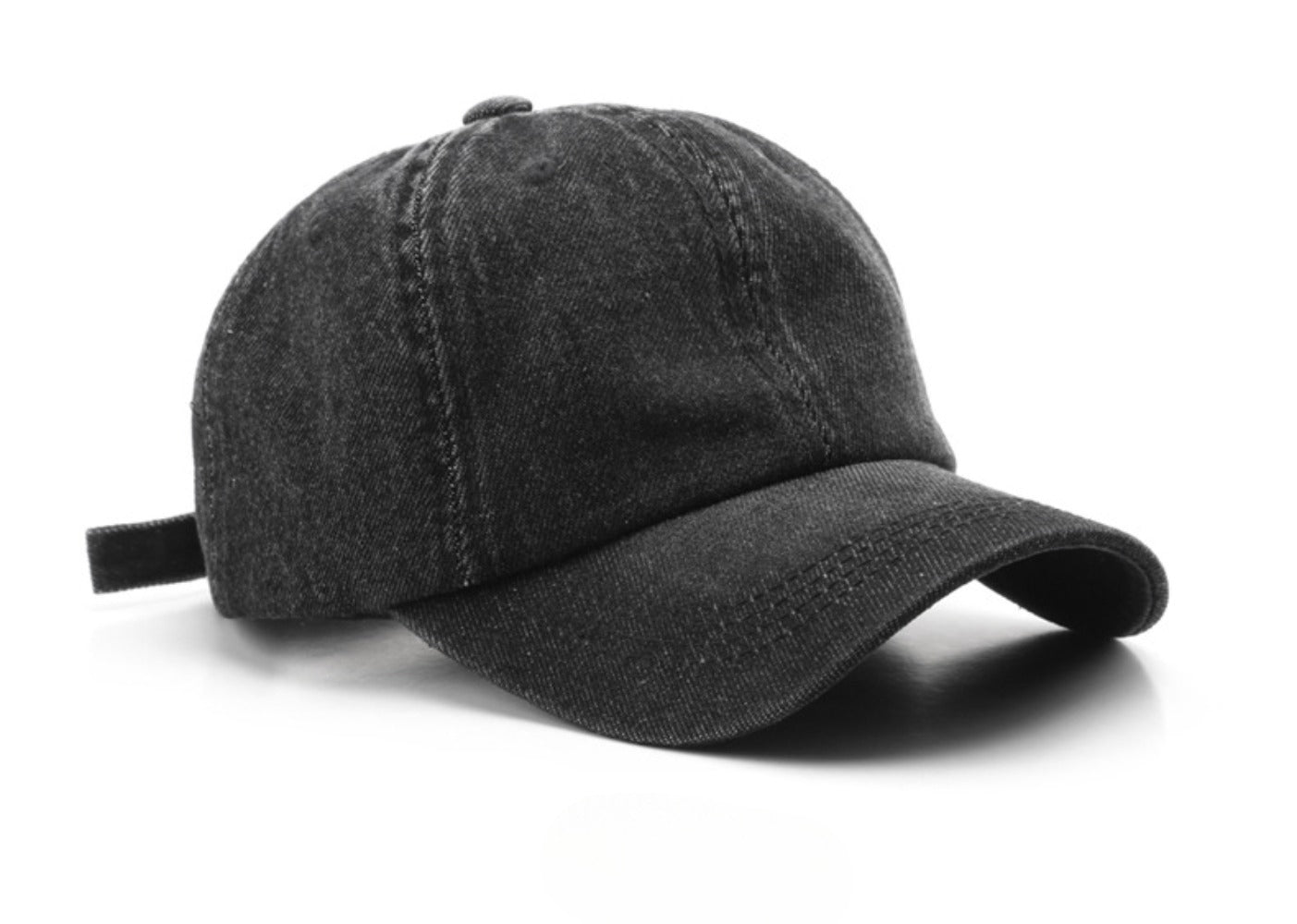 Wholesale Solid Color Denim Outdoor Visor Baseball Cap