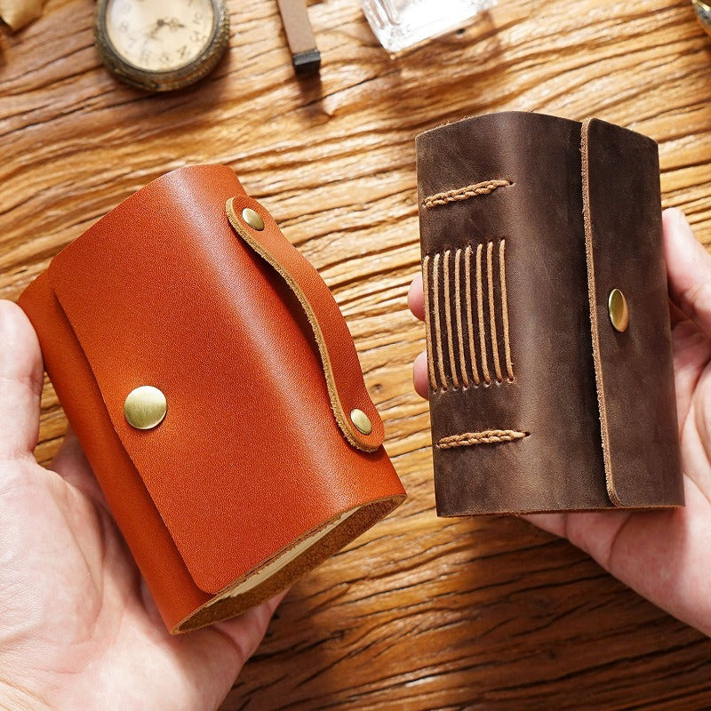 Wholesale Portable Real Cowhide Graffiti Retro Handmade Notebook