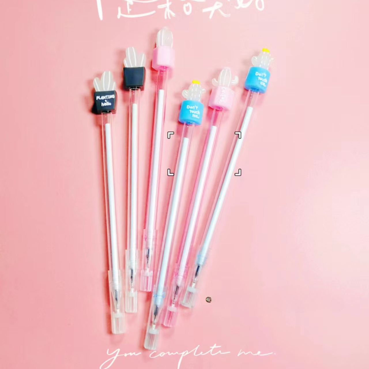 Wholesale Plastic Cactus Gel Pen