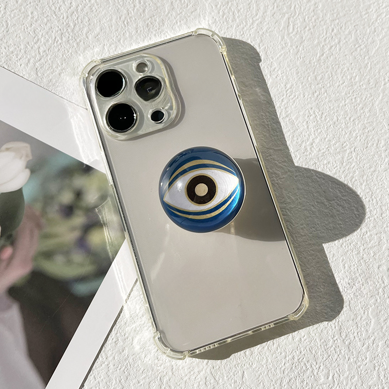 Soporte de teléfono de vidrio hemisférico ojo al por mayor