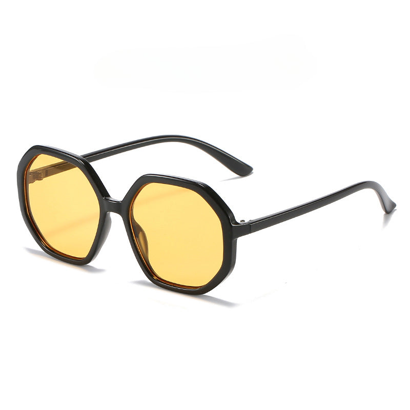 Wholesale Personalized Polygonal Octagonal PC Sunglasses
