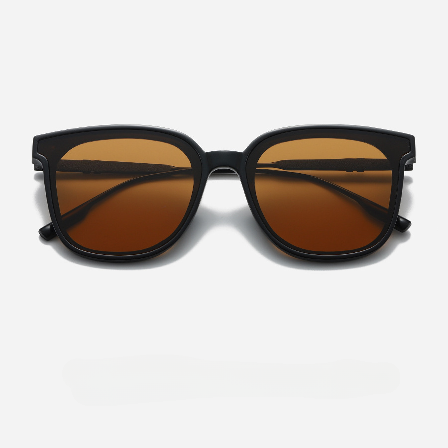 Wholesale UV Protection Square PU Sunglasses