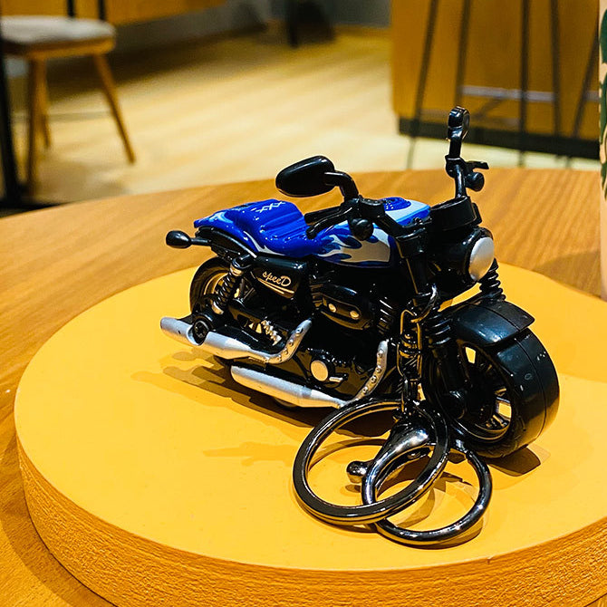 Wholesale Zinc Alloy Harley Motorcycle Return Car Keychain